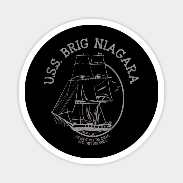 USS Brig Niagara Magnet by mbloomstine